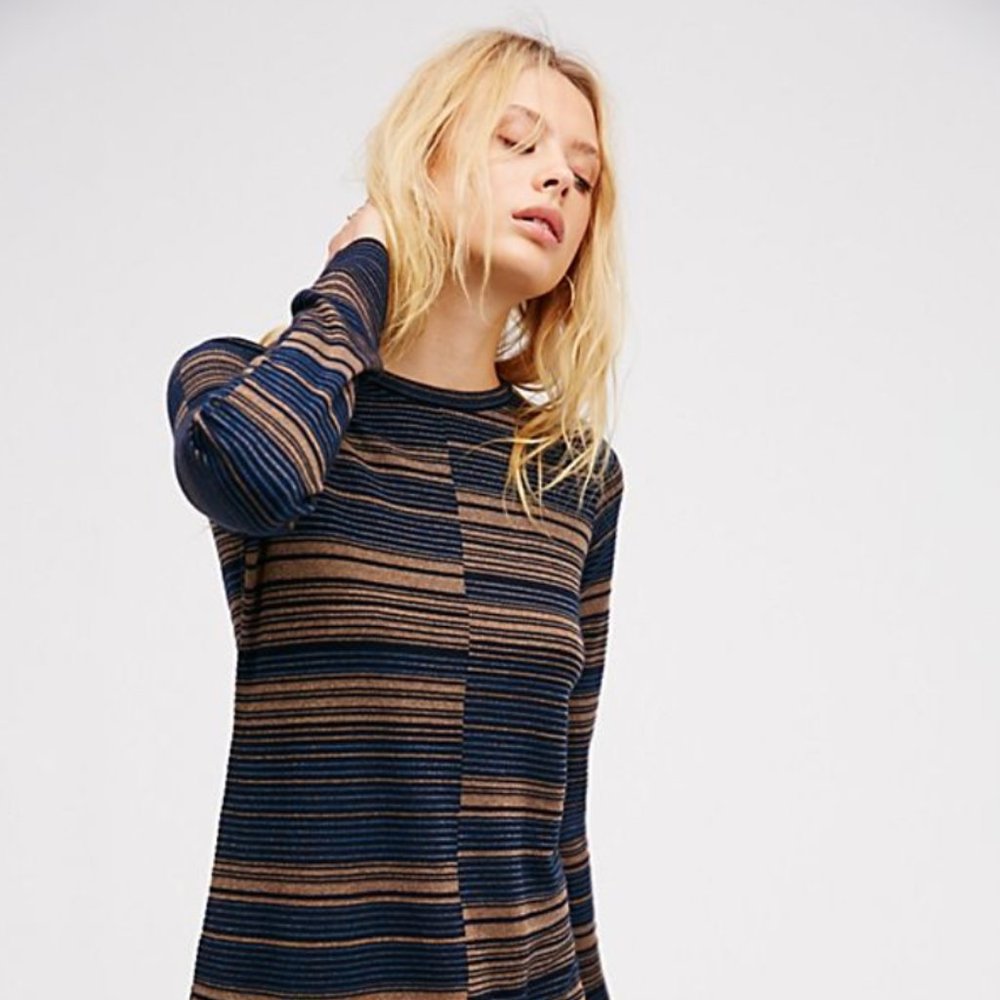 Free People Rave on Sweater Mini